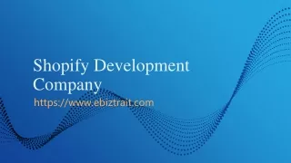 shopify development company