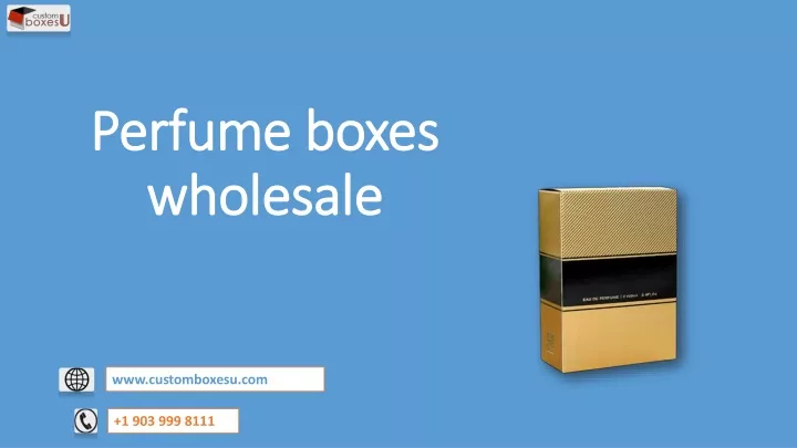 perfume boxes wholesale