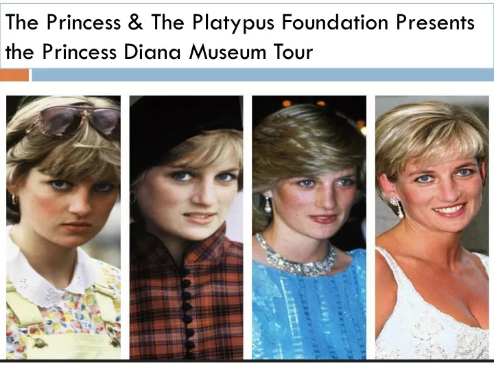 the princess the platypus foundation presents