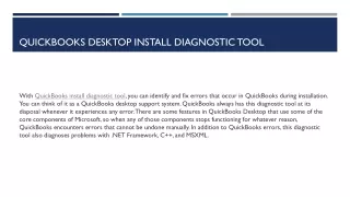 quickbooks desktop install diagnostic tool