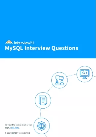 25  Commonly Asked MySQL Interview Questions (2021)