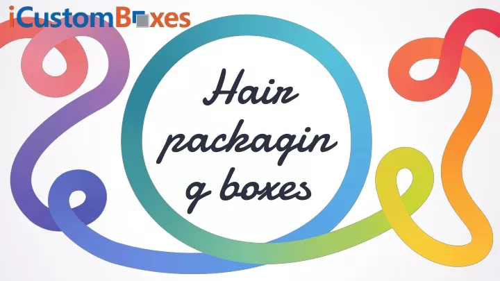 hair packaging boxes