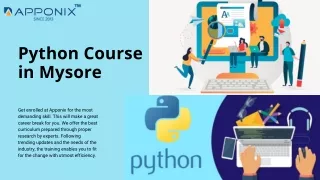 python course in mysore