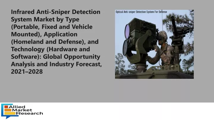 infrared anti sniper detection system market