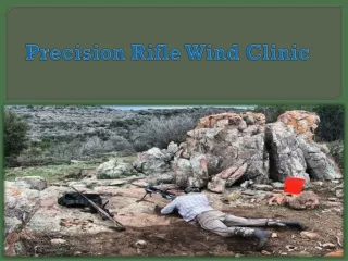 Precision Rifle Wind Clinic