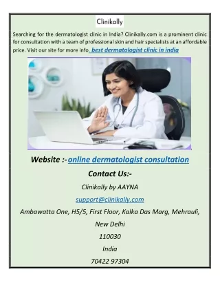 online dermatologist consultation adfsd