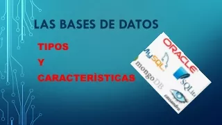 las bases de datos