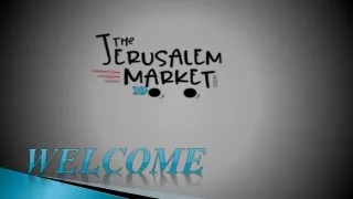 Online platform to sell in Jerusalem
