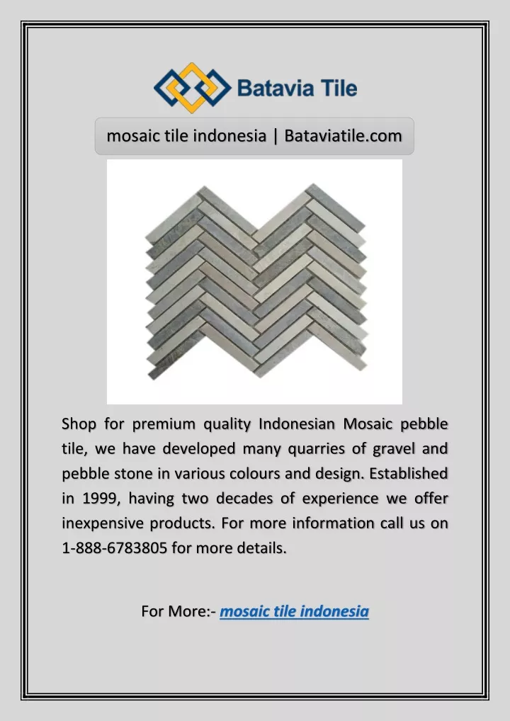 mosaic tile indonesia bataviatile com