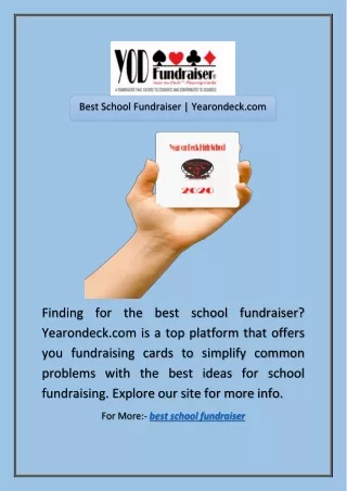 best school fundraiser yearondeck com