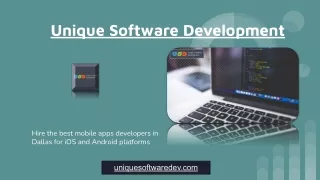 unique software development