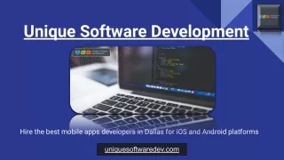 unique software development