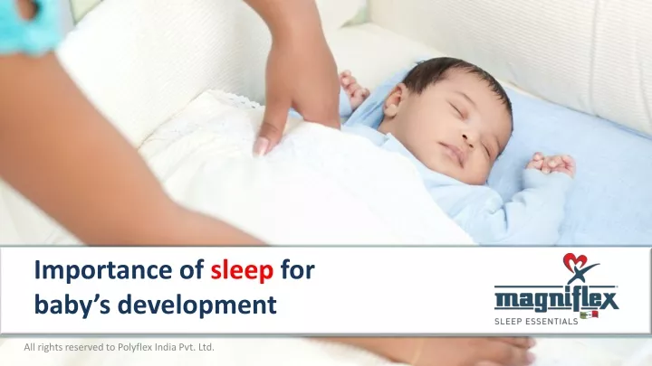 importance of sleep for baby s development