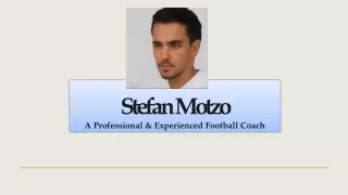 Stefan Motzo’s Effective & Useful Football Tips
