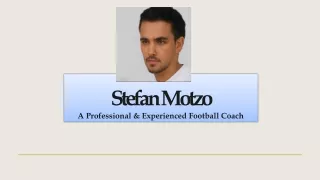 stefan motzo a professional experienced football coach