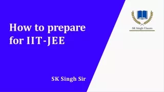 How to prepare for IIT-JEE