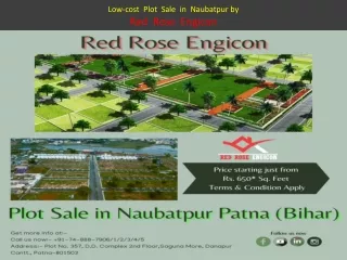 Low-cost Plot Sale in Naubatpur by Red Rose Engicon