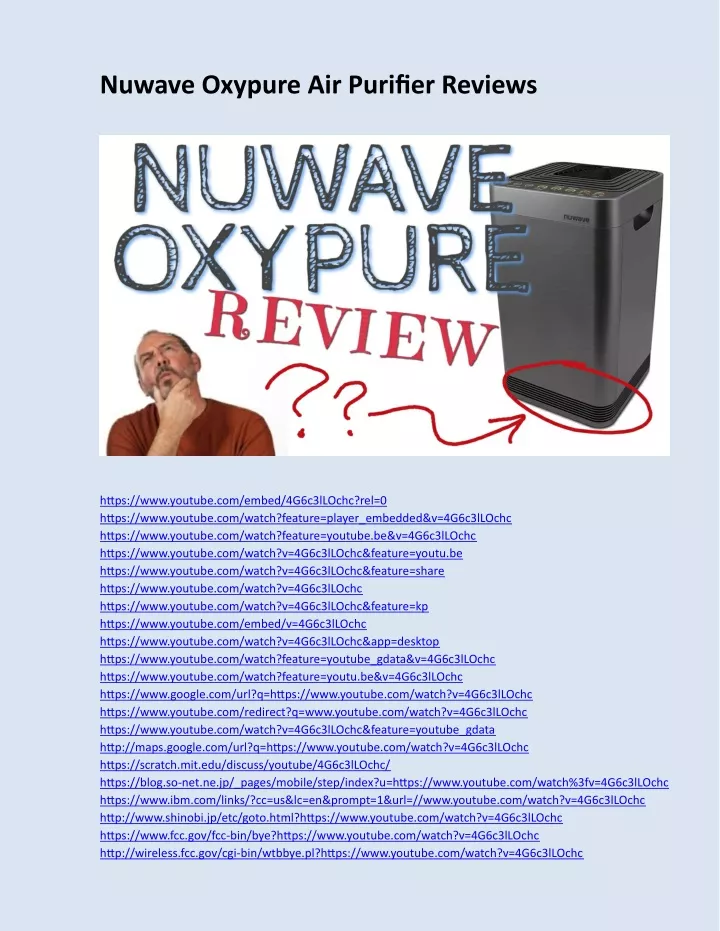 nuwave oxypure air purifier reviews