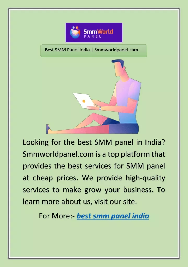 best smm panel india smmworldpanel com