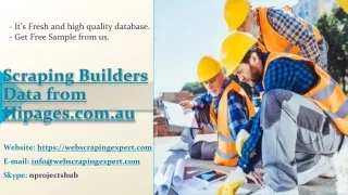 scraping builders data from hipages com au