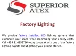 Factory Lighting - slide 1