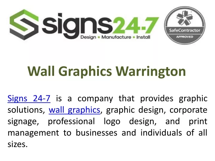 wall graphics warrington