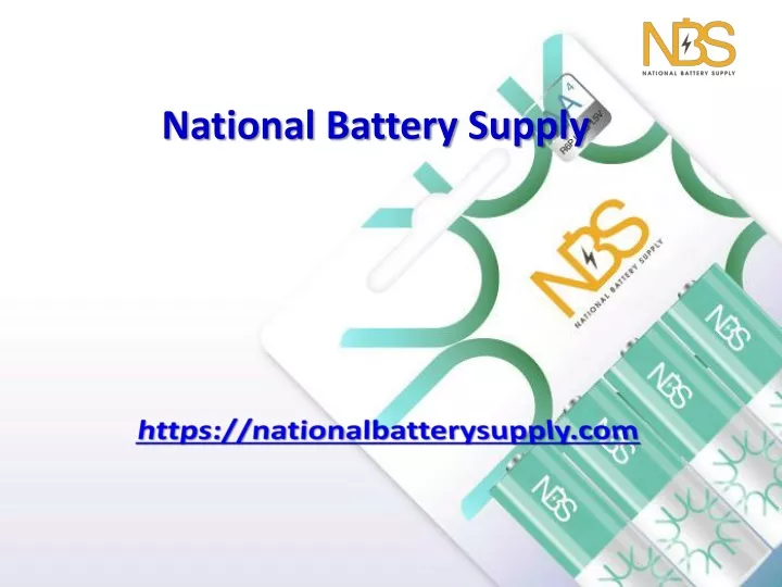 national battery supply