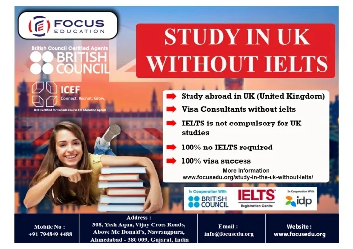 PPT - Study in The UK without IELTS | 100% No IELTS Required | Study in ...