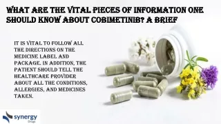 Cobimetinib in India