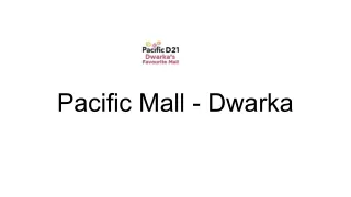 shopping mall in Dwarka