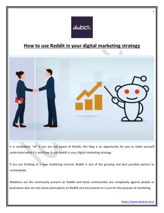 How to use Reddit in your digital marketing strategy