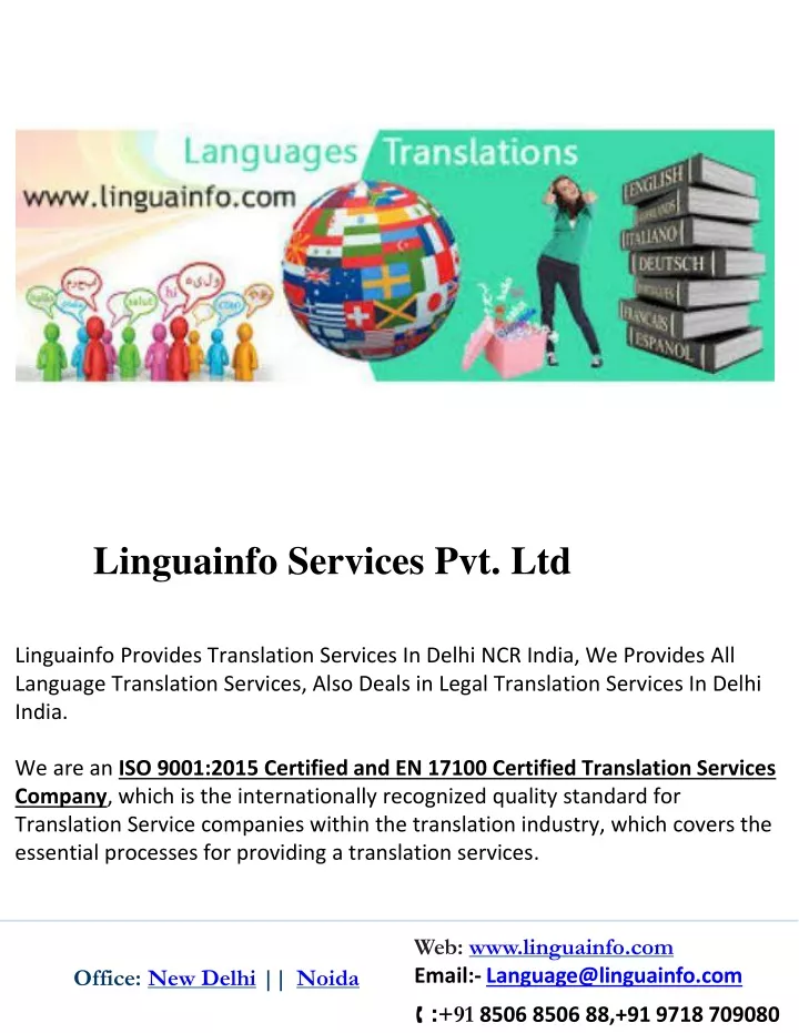 linguainfo services pvt ltd