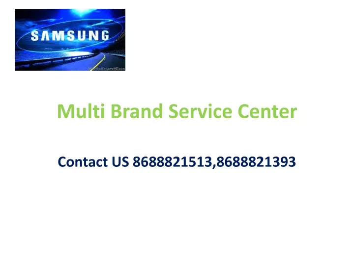 multi brand service center