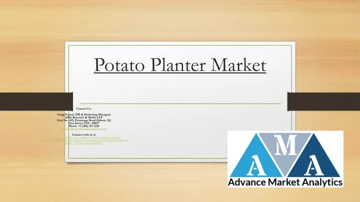 potato planter market