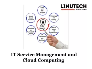 IT Service Management and Cloud Computing