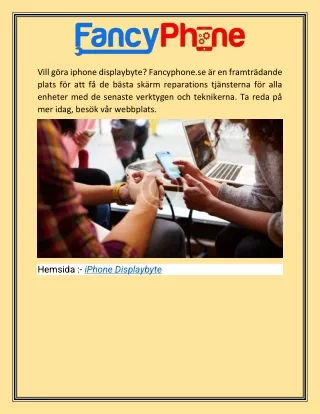 vill g ra iphone displaybyte fancyphone