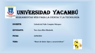 universidad yacamb