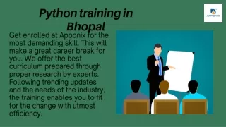 python training in bhopal
