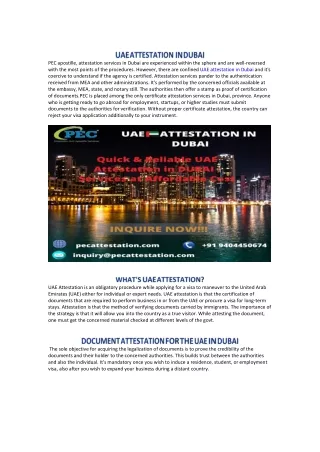uae attestation in dubai