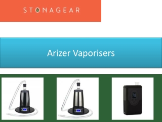 arizer vaporisers