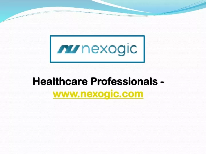 healthcare professionals www nexogic com