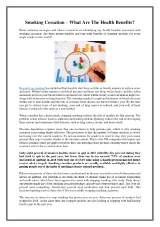 Smoking Cessation – What Are The Health Benefits