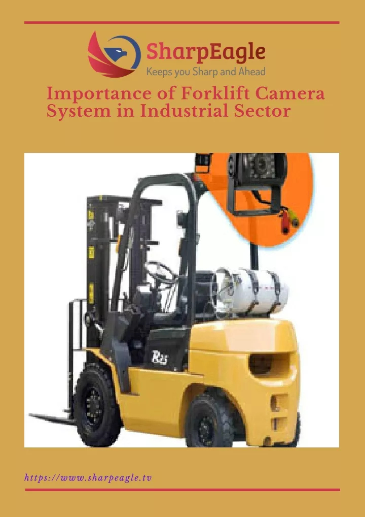 importance of forklift camera system