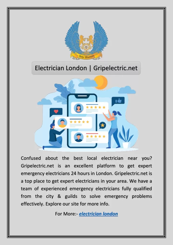 electrician london gripelectric net