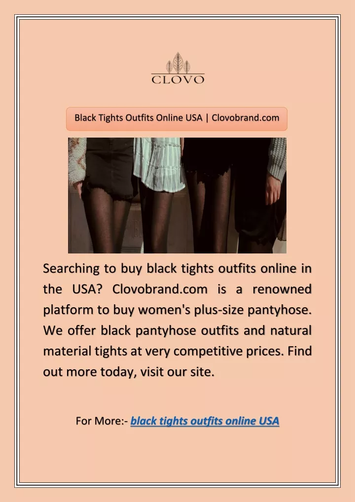 black tights outfits online usa clovobrand com