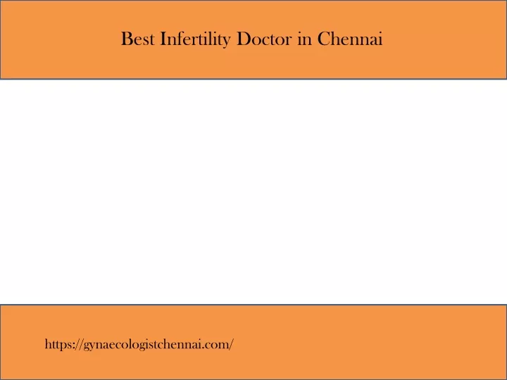 best infertility doctor in chennai