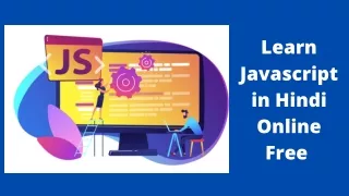 Learn Javascript in Hindi Online Free