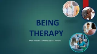 Being Therapy | Mental Health & Wellness Session Provider