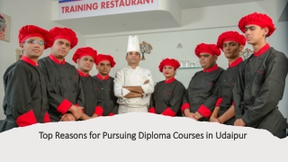 Top Reasons for Pursuing Diploma Courses in Udaipur