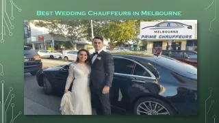 Best Wedding Chauffeurs in Melbourne